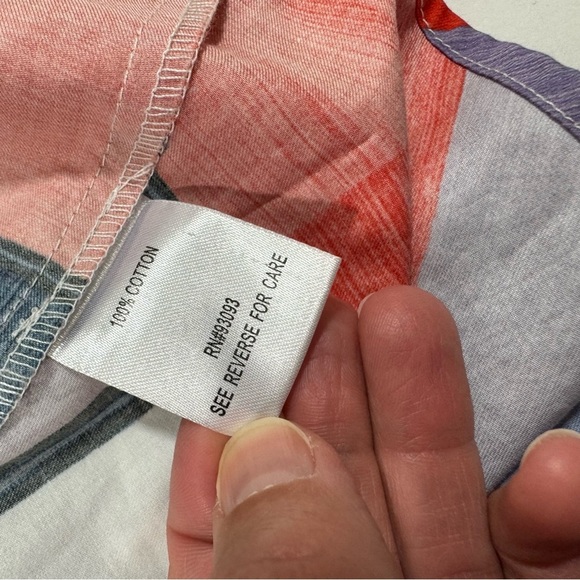 Tyler Boe Dina Mirror Top Button Front Shirt Multicolor - Picture 5 of 8